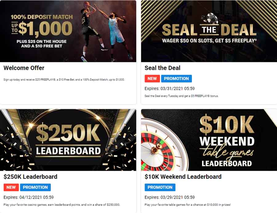 Boost your bankroll and have more fun with a host of great promos